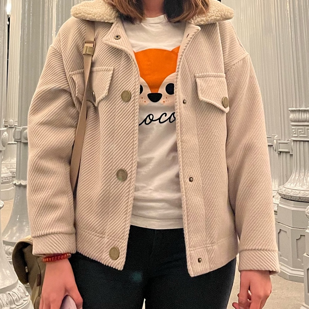 Beige jacket